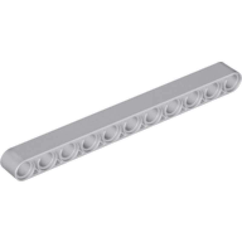 Technic, Hefbalk Dik 1x11 Light Bluish Gray